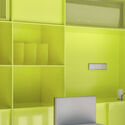Mobile Pavilion / prototype + Sets Studio - Table, Shelving